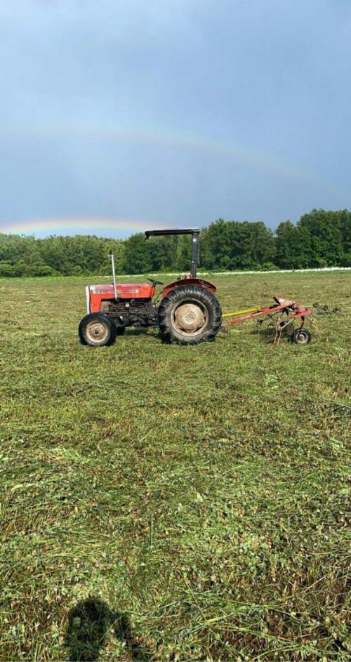 Double rainbow on the Farm